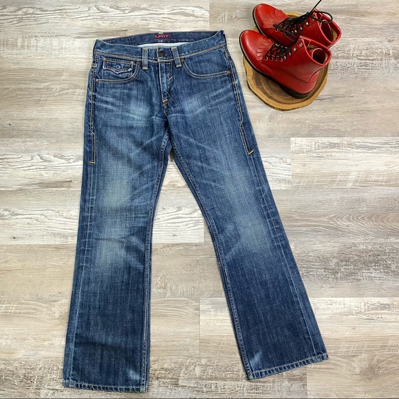Vintage Levi’s Slim Boot Redline Selvedge Denim